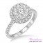 Diamond Engagement Ring LM-1113-WG 1/2 Carat