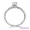 Diamond Engagement Ring LM-1133-WG 1/2 Carat