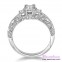 Diamond Engagement Ring LM-1136-WG 7/8 Carat