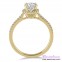 Diamond Engagement Ring LM-1139-YG 1/2 Carat