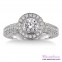 Diamond Engagement Ring LM-1140-WG 5/8 Carat