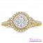 Diamond Engagement Ring LM-1100-YG 5/8 Carat