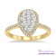 Diamond Engagement Ring  LM-1101-YG 1/2 Carat