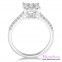 Diamond Engagement Ring LM-1102-WG 3/4 Carat