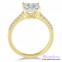 Diamond Engagement Ring LM-1102-YG 3/4 Carat