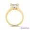 Diamond Engagement Ring LM-1104-YG 1/2 Carat