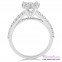 Diamond Engagement Ring LM-1106-WG 1/2 Carat