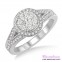 Diamond Engagement Ring LM-1109-WG 5/8 Carat