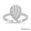 Diamond Engagement Ring LM-1112-WG 1 Carat