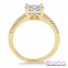 Diamond Engagement Ring LM-1116-YG 3/4 Carat