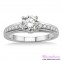 Diamond Engagement Ring LM-1118-WG 5/8 Carat