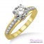 Diamond Engagement Ring LM-1118-YG 5/8 Carat