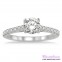 Diamond Engagement Ring LM-1120-WG 3/4 Carat