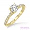Diamond Engagement Ring LM-1120-YG 3/4 Carat