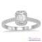 Diamond Engagement Ring LM-1123-WG 5/8 Carat