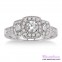 Diamond Engagement Ring LM-1124-WG 3/4 Carat