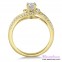 Diamond Engagement Ring LM-1126-YG 1/2 Carat