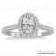 Diamond Engagement Ring LM-1127-WG 5/8 Carat