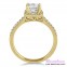 Diamond Engagement Ring LM-1129-YG 1/2 Carat