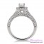 Diamond Engagement Ring LM-1130-WG 7/8 Carat