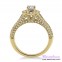 Diamond Engagement Ring LM-1131-YG 7/8 Carat