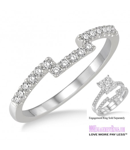 Diamond Wedding Band LM1102WG-WB 1/4 Carat