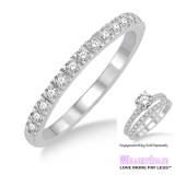 Diamond Wedding Band LM1120WG-WB 1/3 Carat