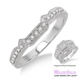 Diamond Wedding Band LM1125WG-WB 1/6 Carat