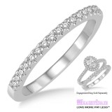 Diamond Wedding Band LM1127WG-WB 1/6 Carat