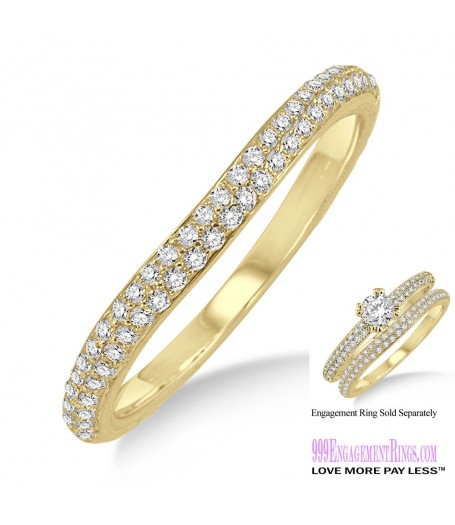 Diamond Wedding Band LM1133YG-WB 1/3 Carat